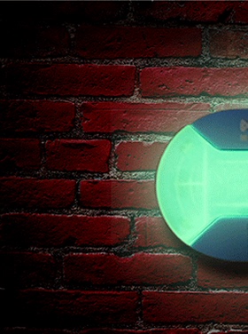 金万码地点钮WM-70Y/EM 绿色夜光巡更点 巡逻巡检信息钮地址钮5个