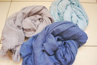 苏姗外贸人棉纯色成人春秋冬韩版大围巾散须 soft scarf