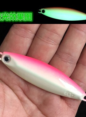 万亚岸抛慢摇小铁板假饵鱼钩渔具路亚金属饵铅鱼饵60g80g100g