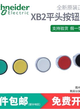 施耐德 ZB2BA1C BA2C BA3C BA4C BA5C BA6C  XB2平头按钮头