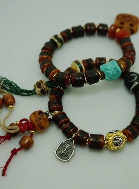 藏风原创牛骨牛嘎嘎手串