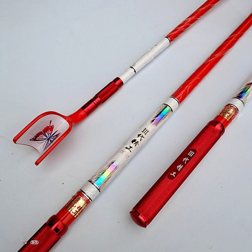 竞技碳素支架超轻飞抄抄网竿