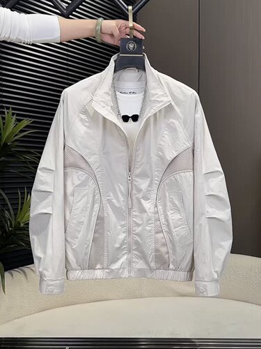 韩版工装风立领夹克男春秋新款宽松百搭时尚潮流男士外套短款衣服