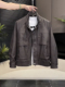 皮衣外套男立领宽松加绒加厚冬季 新款 痞帅高级感潮牌PU皮机车服男