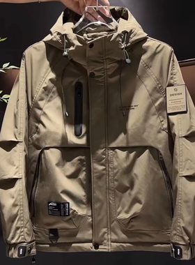 百搭二棉冲锋衣时尚百搭防寒服