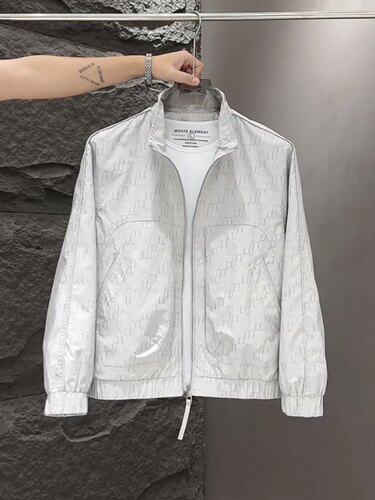 春季外套男2026新款立领休闲百搭时尚高级感痞帅上衣服潮流夹克男