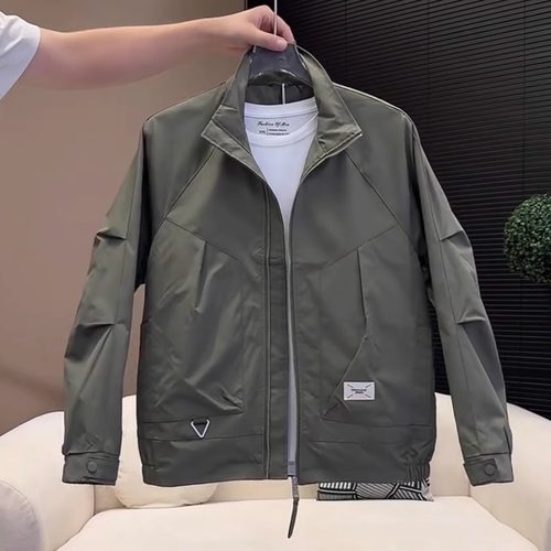 美式休闲工装外套男2024秋季新款日系夹克男韩版潮流百搭精选男装