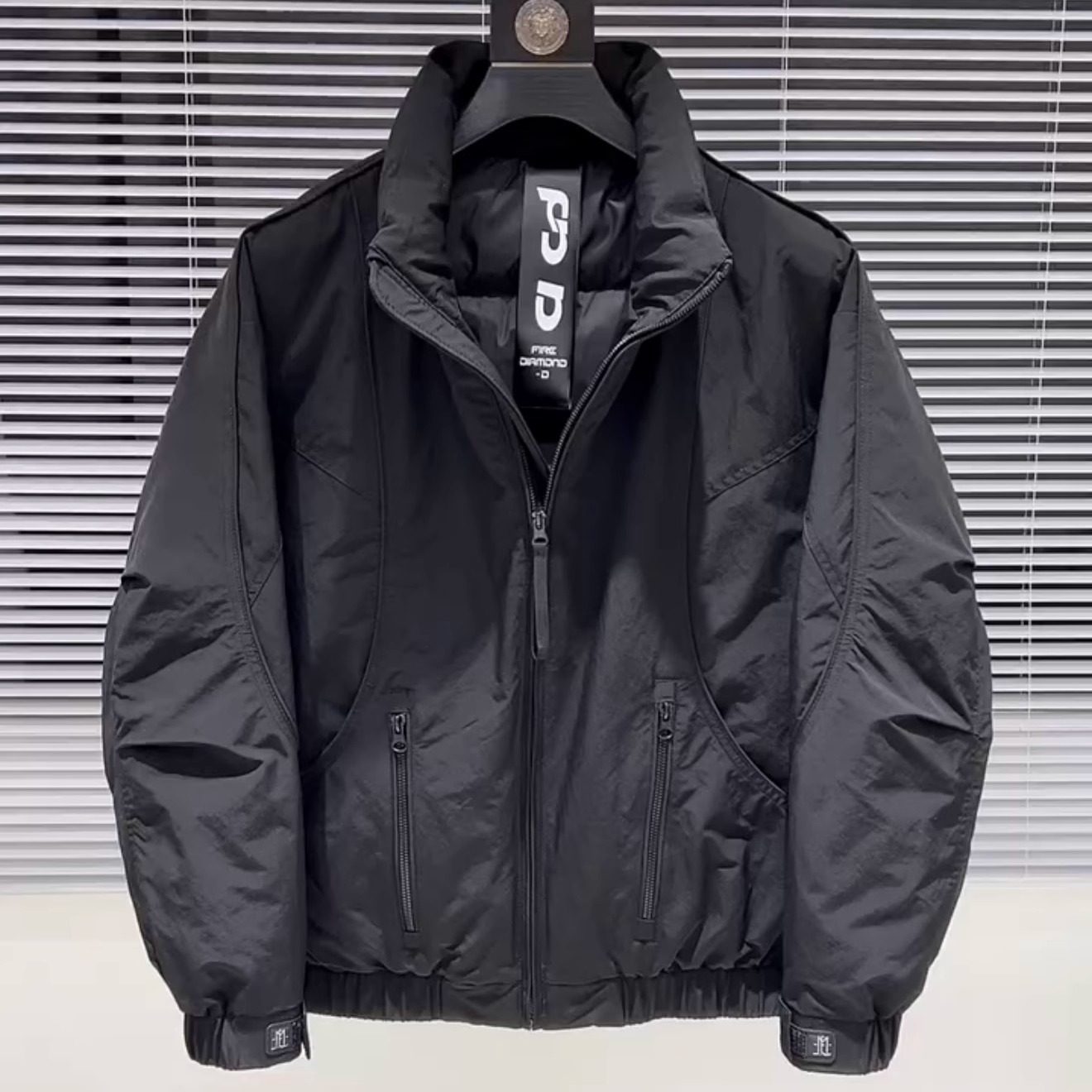 羽绒服外套男士冬季新款2025宽松潮牌保暖白鸭绒防寒上衣美式休闲