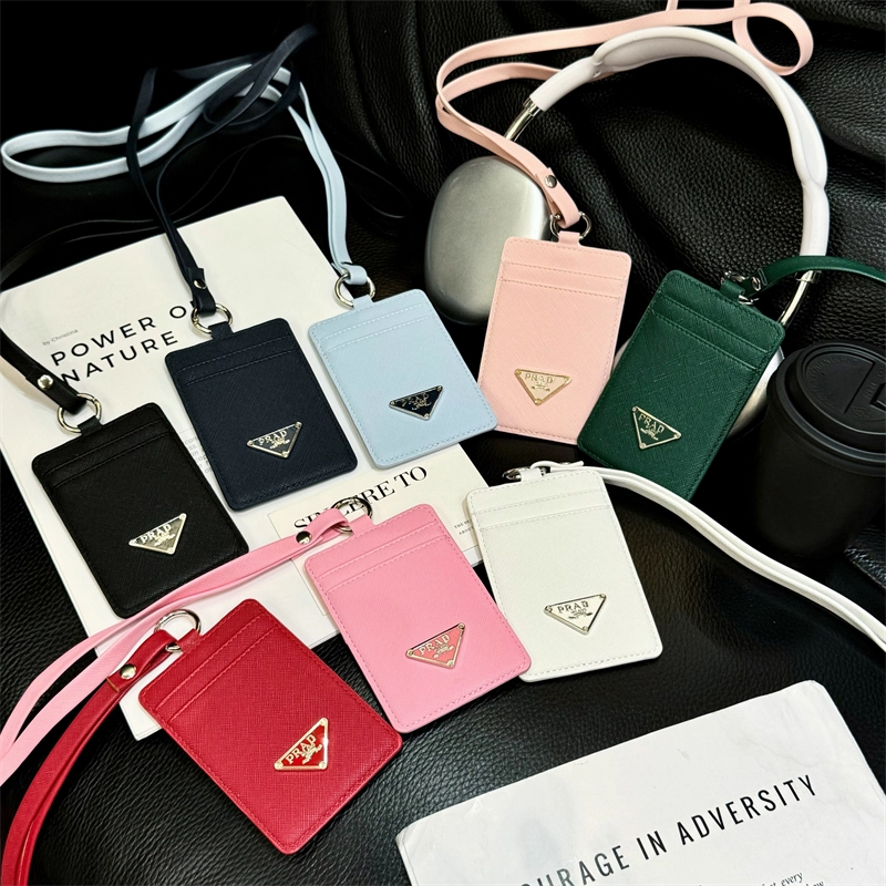 高档感皮质证件工牌卡套工作证女