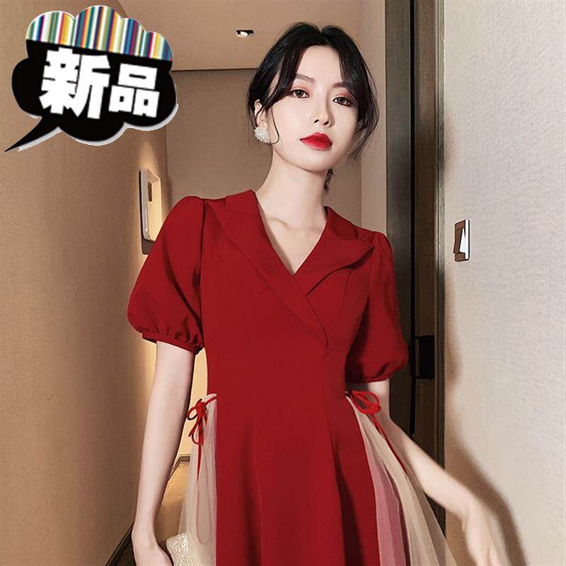 晚礼服女2020◆新款◆春夏敬酒服酒红色回门服新娘礼服平时可穿订|ruв категории Женская одежда, Cвадебные платья, платье/вечернее платье - от Buy2taobao.com для оказания профессиональной услуги покупки агента Taobao