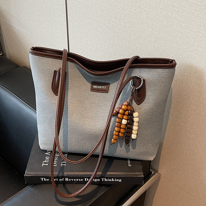 小众上课通勤包大容量帆布托特包