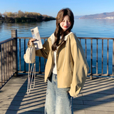 大货春款假两件休闲短外套5252P165控268，女装短外套，2C182