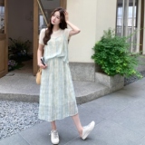 现货夏款假两件连衣裙5353P135控198，女装连衣裙，2C182
