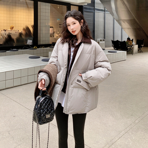 数据好 假两件90绒 羽绒服 Y137P335控518图片