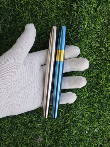 钛合金钢笔钛笛大容量吸墨器6号尖35mm总成鸡尾神器bock6粗握感