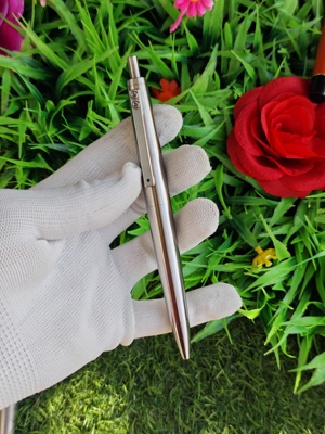 全金属钛合金按动笔凌美2000造型自制g5芯中性笔umr85n g2