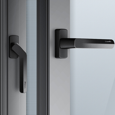 好博ihandle黑色把手断桥窗执手