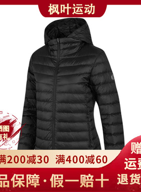 Skechers斯凯奇女装新款柔软舒适休闲连帽保暖羽绒外套P423W011