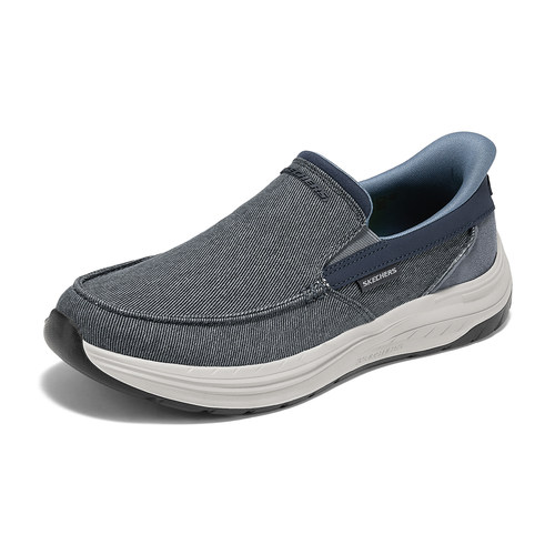 【闪穿鞋Slip-ins】Skechers斯凯奇新款男士时尚舒适休闲鞋205709