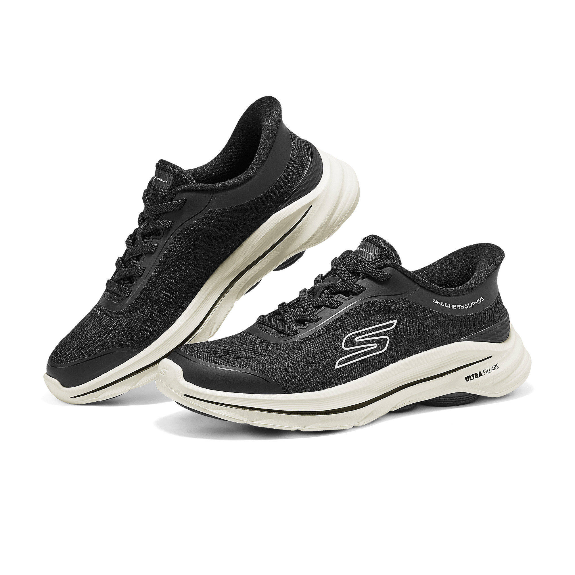 Skechers斯凯奇2026夏季新款女子舒适透气休闲闪穿健步鞋125952