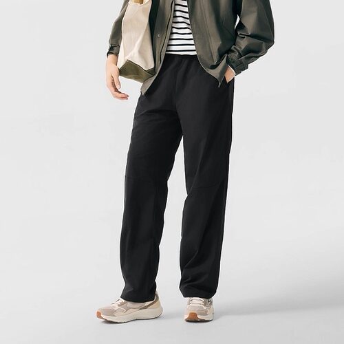 Skechers斯凯奇男士秋季直筒吸湿速干休闲梭织运动长裤P325M144