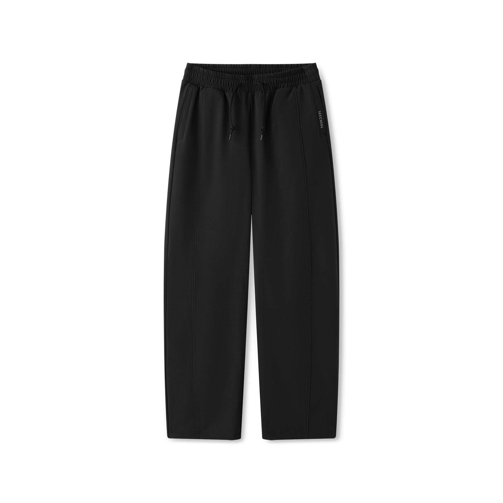 Skechers斯凯奇新款女子防泼水时尚舒适柔软休闲梭织长裤L426W007