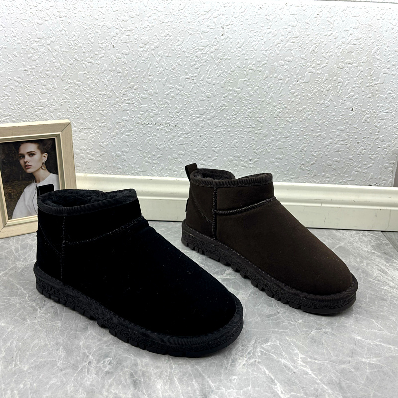 冬季加绒保暖雪地靴男短靴