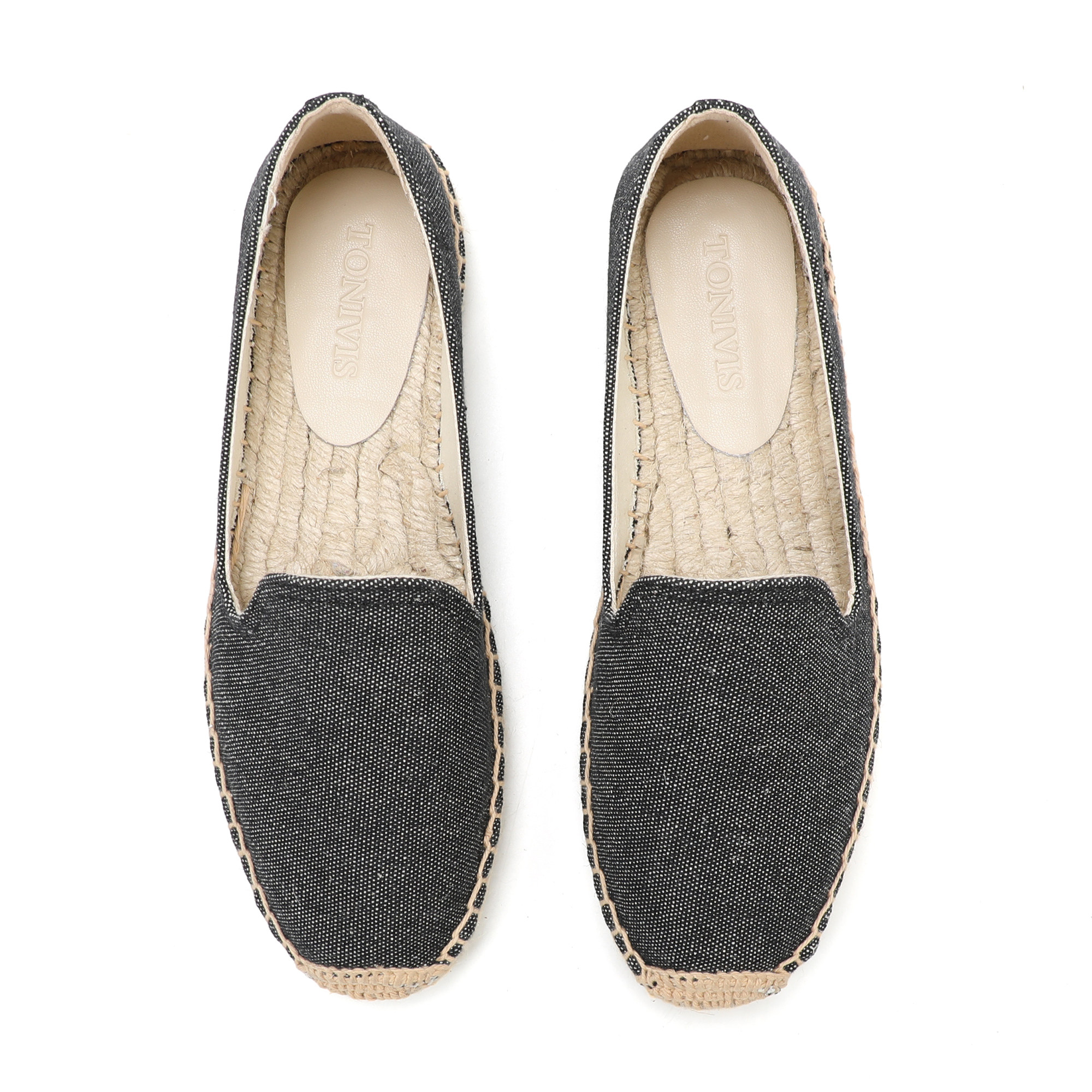 2026新款渔夫鞋厚底亚麻一脚蹬草编鞋子女夏季配裙子ins百搭小众