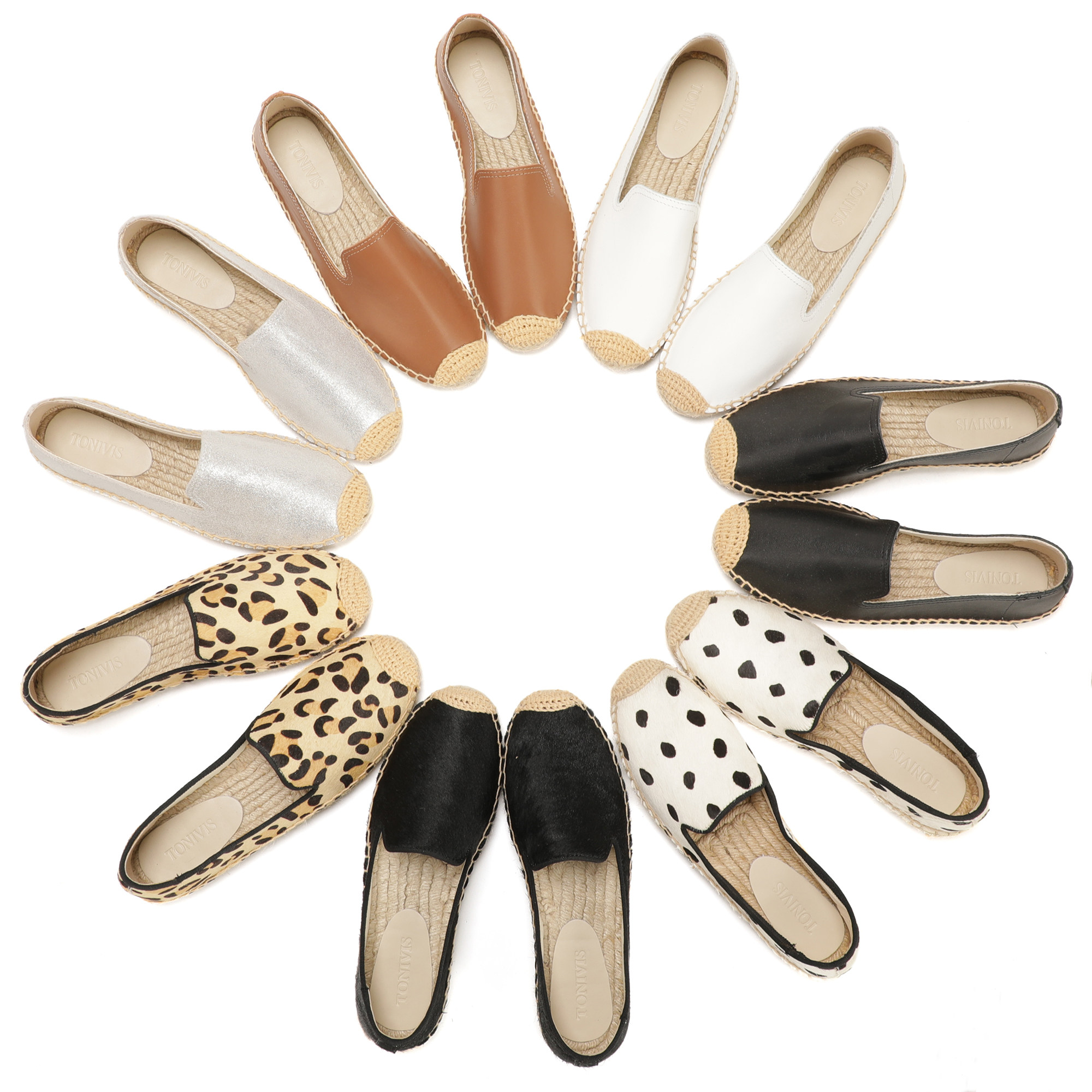 渔夫鞋女厚底2026新款网红春季潮草编懒人一脚蹬春款平底鞋子夏季