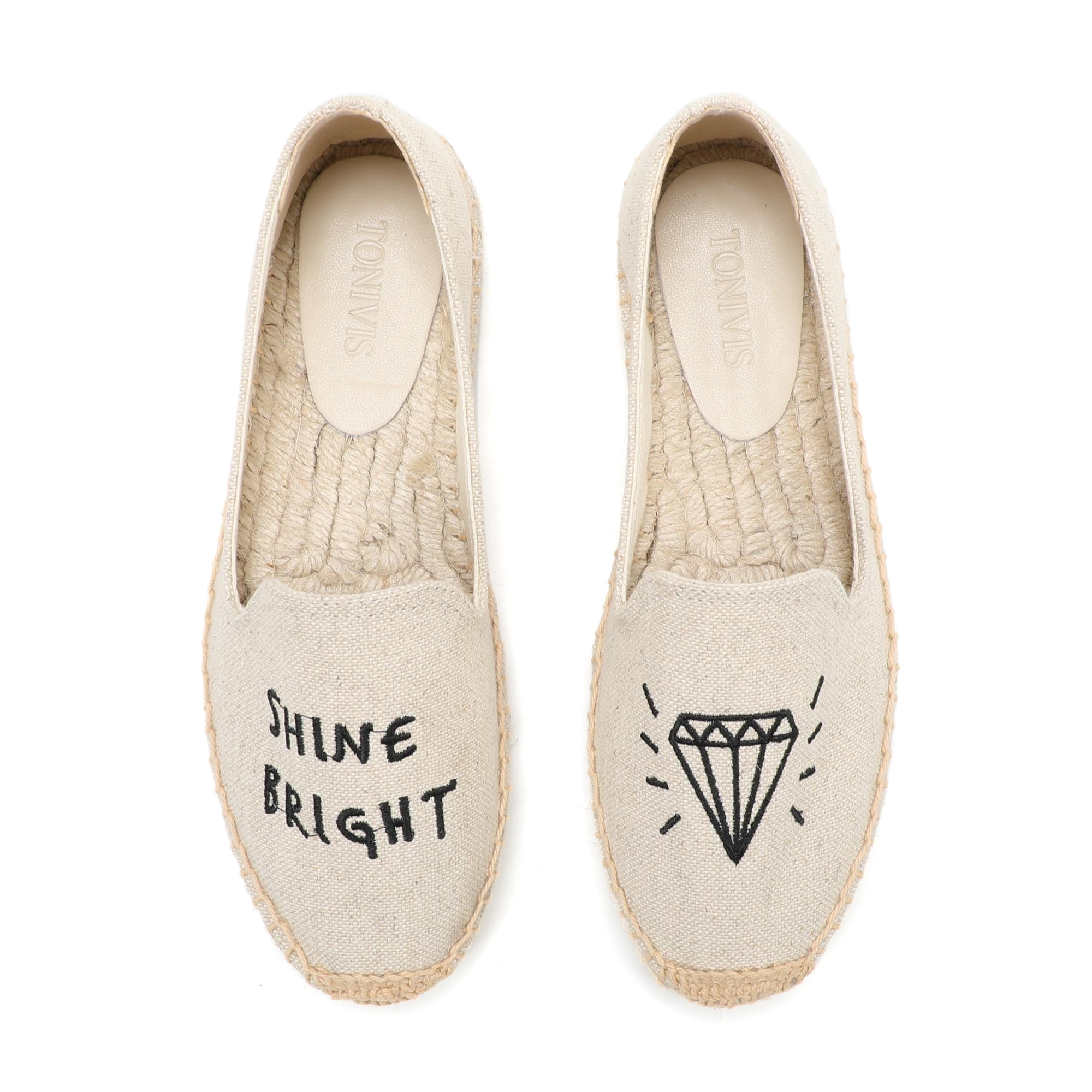 小香渔夫鞋女厚底soludos 2026春夏季粉色刺绣懒人鞋一脚蹬松糕底