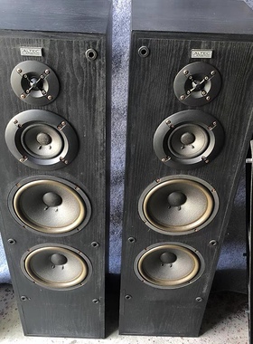 二手原装进口美国剧院之声Altec Lansing 100发烧双8寸的落地音箱