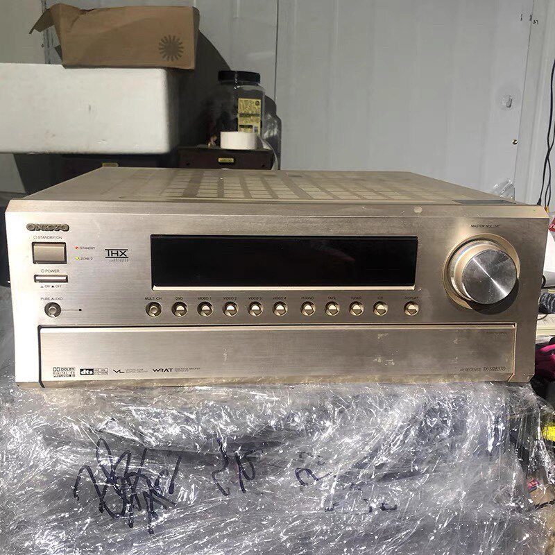 二手原装进口Onkyo/安桥TX-SR8370家用6.1功放家庭影院THX双解码
