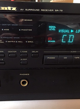 二手原装进口日本马兰士SR73 5.1的功放机杜比家庭影院带低音增强