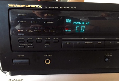 二手原装进口日本sr73hifi功放机