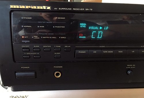 二手原装进口日本sr73hifi功放机