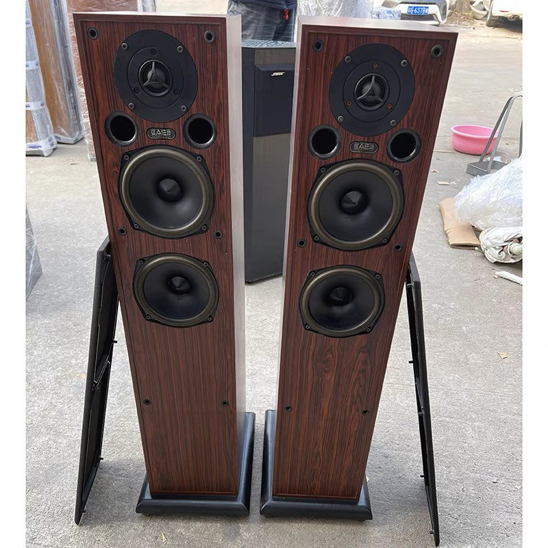 二手原装进口英国AE AE109发烧双5.2寸落地音箱经典家用无源音响