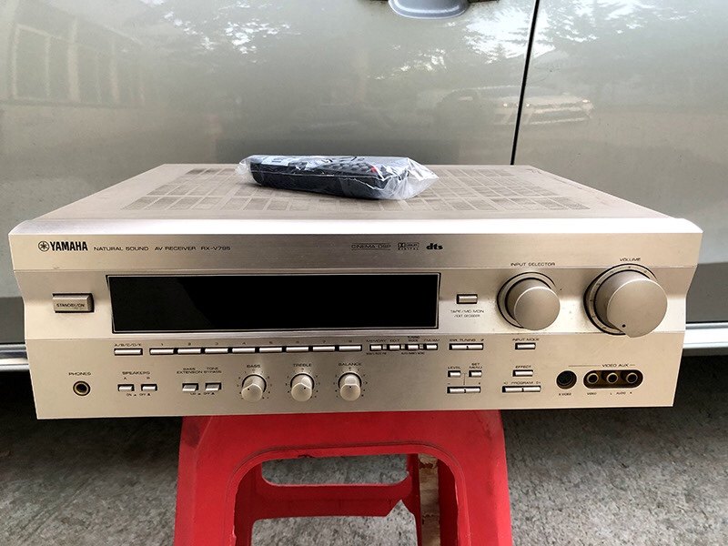 二手原装进口Yamaha/雅马哈RX-V795光钎同轴5.1功放DTS双音响