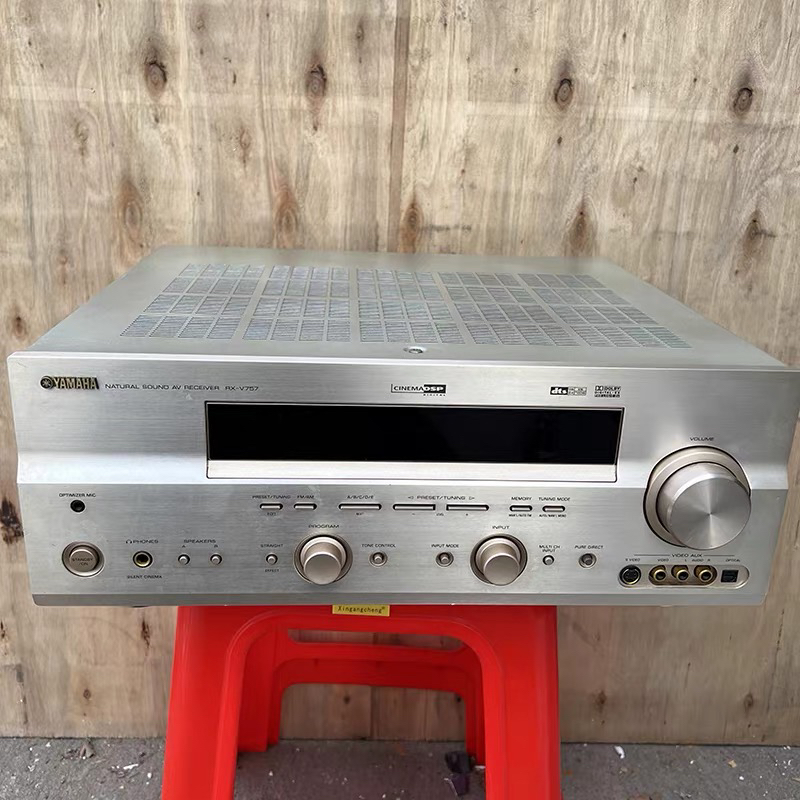 二手原装进口雅马哈RX-V757家用7.1家庭影院功放机双解码光钎同轴