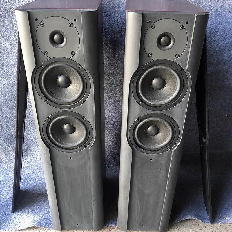 二手原装进口丹麦尊宝箱7.5发烧双5寸中低音落地音箱家用HIFI音响
