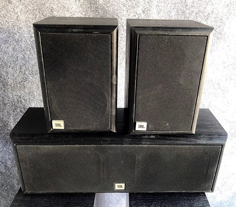 二手原装进口美国JBL MOVIE 200中置环绕音箱三件套家庭影院音响