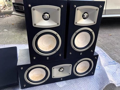 二手原装雅马哈NS-C9002 NS-E9002家用中置环绕音箱家庭影院音响