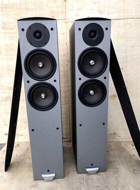 二手原装进口丹麦尊宝箱E855发烧双5.5落地音箱家用无源HIFI音响