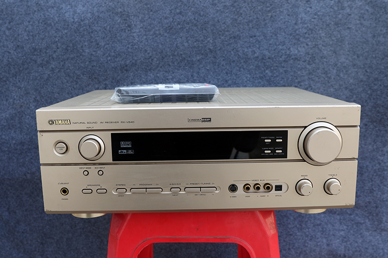 二手原装雅马哈RX-V640家用6.1的功放机DTS光纤同轴家庭影院音响