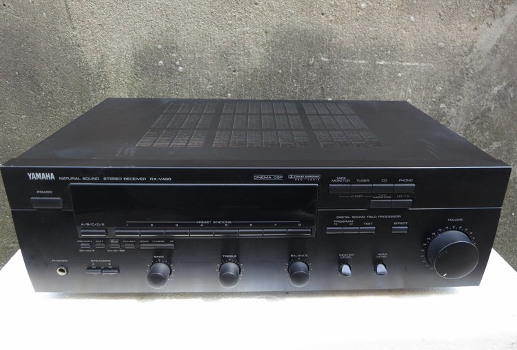 二手进口功放雅马哈 RX-V490 AV5声道功放机音响家庭影院