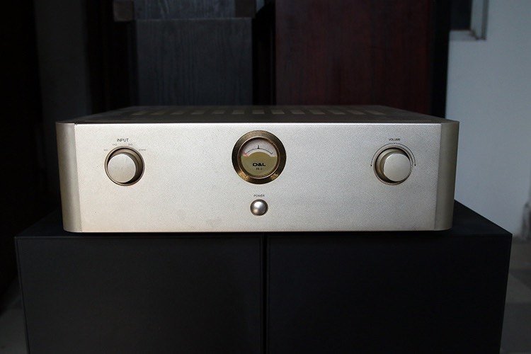 二手原装国产精品达力d&l h-1发烧纯功放机2声道音乐功放hifi音响