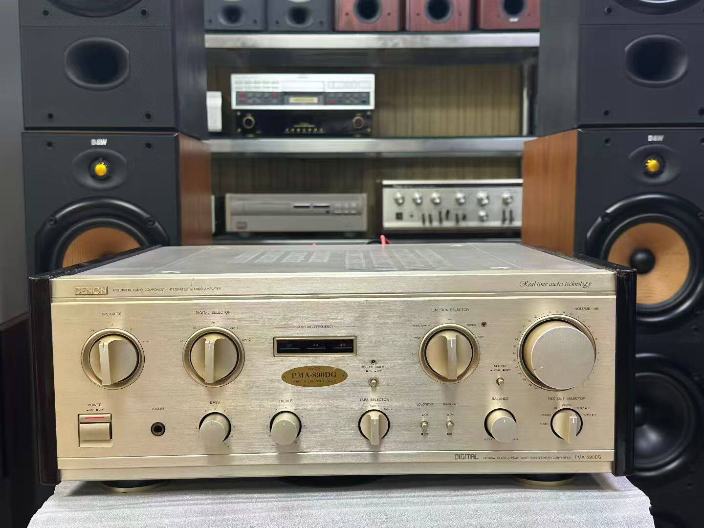 二手原装进口日本天龙PMA-890DG发烧2.0纯功放机光钎同轴HIFI音响