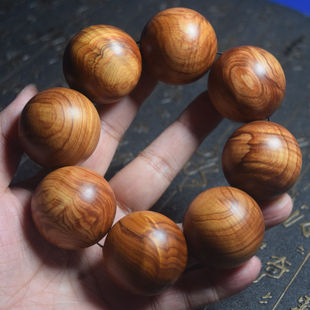 崖柏水波纹一物一拍 大手串35mm*8颗香味浓郁3.5*8粒大佛珠手串