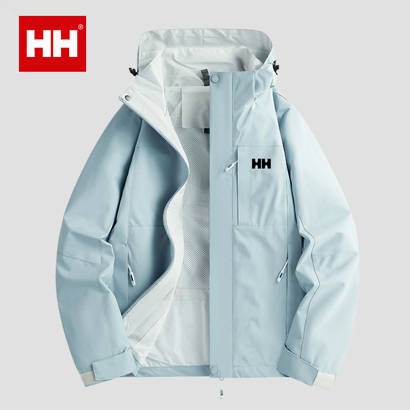 官方正品HH冲锋衣外套女春秋季2025新款防风防水薄款情侣春装夹克