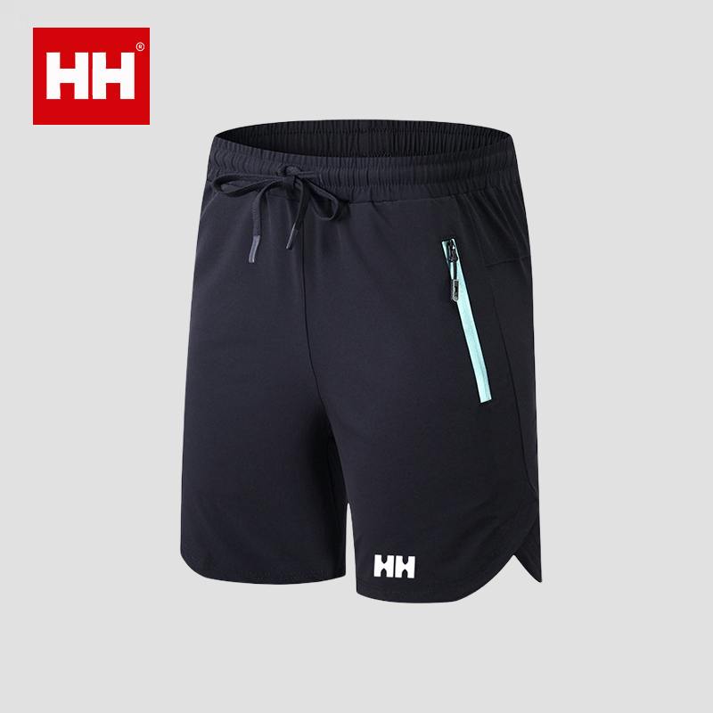 官方正品HH梭织运动短裤速干夏季休闲裤子男士透气篮球训练五分裤