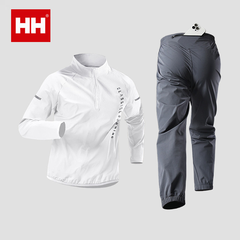 正品HH骑行服男防风山地公路自行车套装秋季外套长裤骑车装备